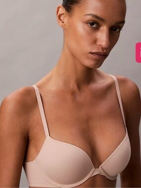Calvin Klein Perfectly Fit Push Up Plunge Bra